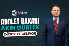 Akın Gürlek Düzce'de