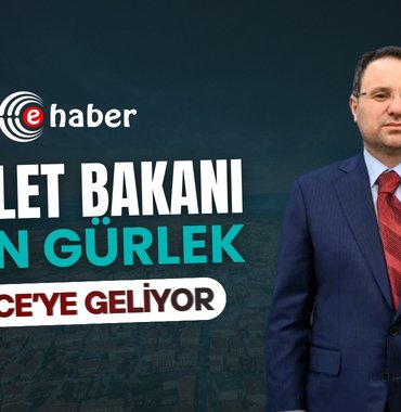 Akın Gürlek Düzce'de