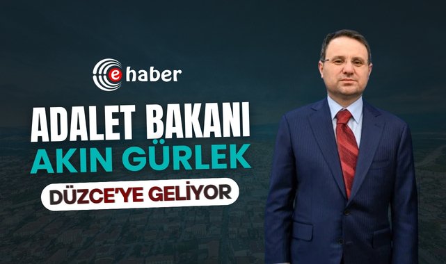 Akın Gürlek Düzce'de