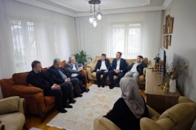 Öztürk ve Şengüloğlu, bayramda şehit ailelerini yalnız bırakmadı